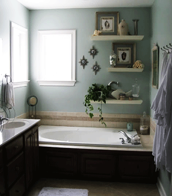 Bathroom Decorating Ideas on Bathroom Shelving Ideas On Bathroom Shelves Decor Decorating Ideas