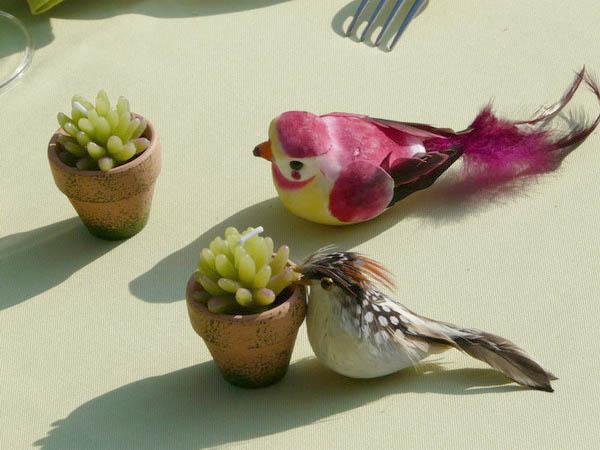 Accessoires pour table de printemps