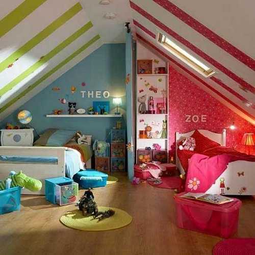 New Kids Room Ceiling Decor for Simple Design