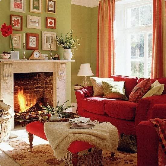 Cozy Thanksgiving Decorating Ideas, Living Room Makeover ...