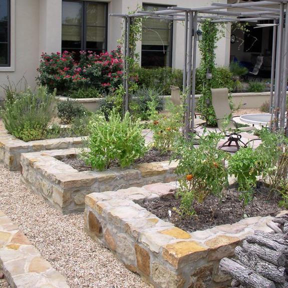 15 Charming Garden Design Ideas with Stone Edges and ...