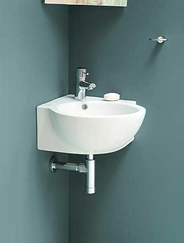 Corner Bathroom Sinks Creating Space Saving Modern ...