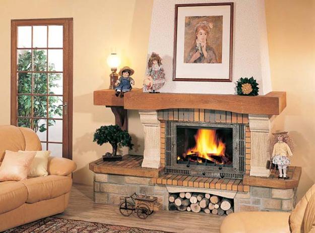 fireplaces staging beautify mantels