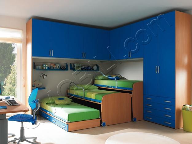 30 Three Children Bedroom Design Ideas