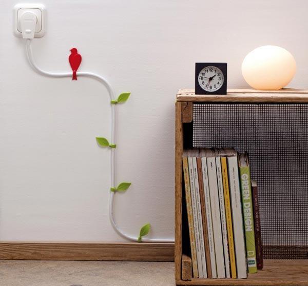 cable cables walls hide electric ways modern creative decorate organizers organize clutter furniture interior decorating