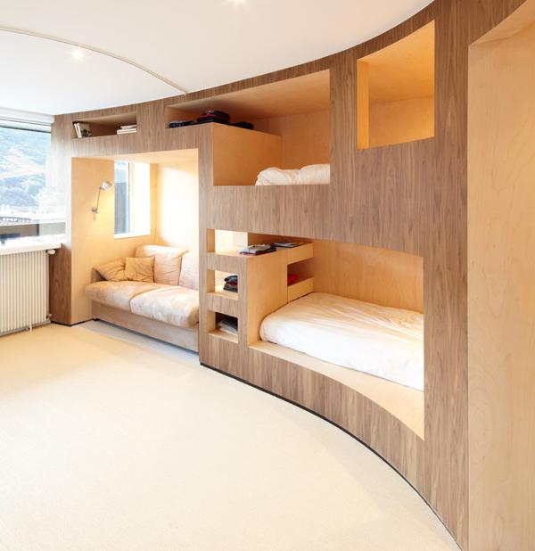 space saving childrens bedroom