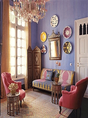 Moroccan Style Home  Decorating  Colorful and Sensual Home  