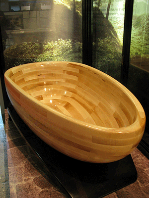 wooden bathtubs for modern bathroom design