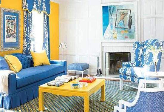 Yellow Color Decorating, Interior Design and Color Psychology