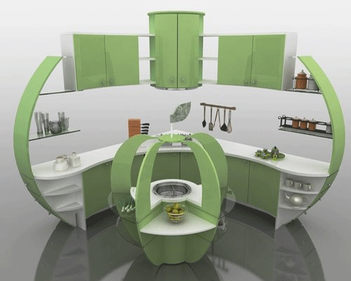 Green Apple Kitchen Decor and Color Inspiration