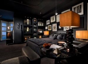 Modern Interior Decorating Ideas, Black Plus Another Color Combination