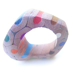 recycled crafts, colored pencils jewelry for kids