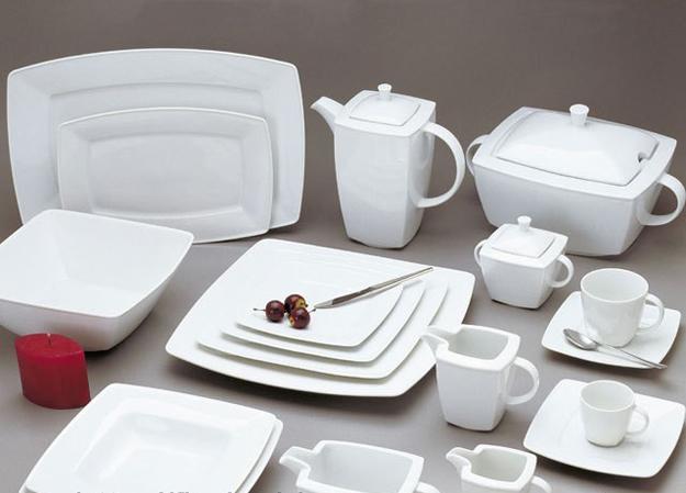 modern table kitchen dishes