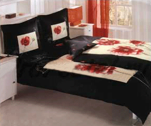 Floral Bedroom Decorating Theme Poppy Bedding