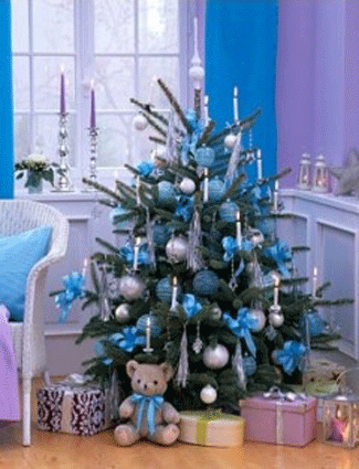 Sky Blue Christmas Colors For Holiday Decorating