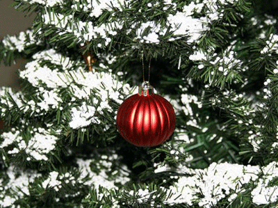 snow branches holiday winter decoration ideas ornaments