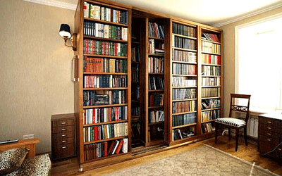 Wooden Bookcases Tall Bookcase Design