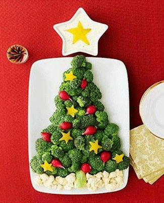 christmas table decorations edible new years party