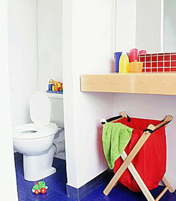 Kids Bathroom Makeover With Images Kids Bathroom Makeover