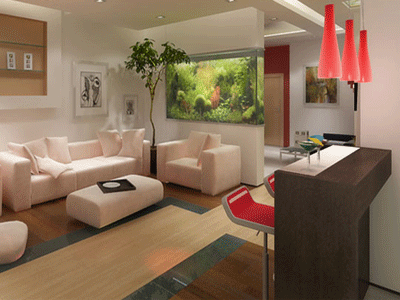 3d interior design ideas rendering living room