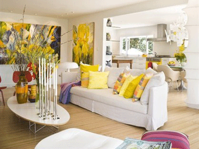 Colorful Spring Decorating Ideas For Living Rooms Stylish Decorating Tips