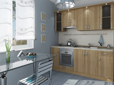 small kitchens design wooden cabinets gray painting