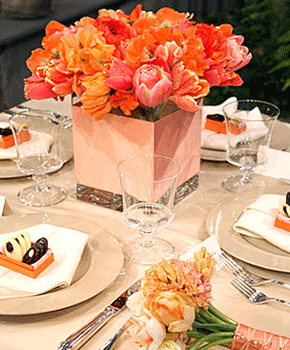 table centerpieces arrangements easter floral mothers gifts creative decoration lushome jinsi kupamba pasaka ya spring