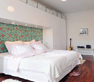 Modern Bedroom Wallpaper One Wall Decoration Trends
