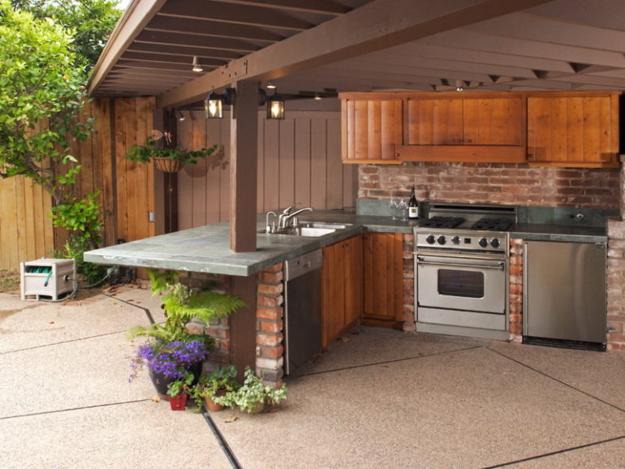 Summer Kitchen, Outdoor Rooms, Modern Backyard Ideas