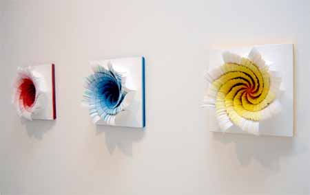 Colorful Paper Craft Ideas Contemporary Wall Art Paper Flowers