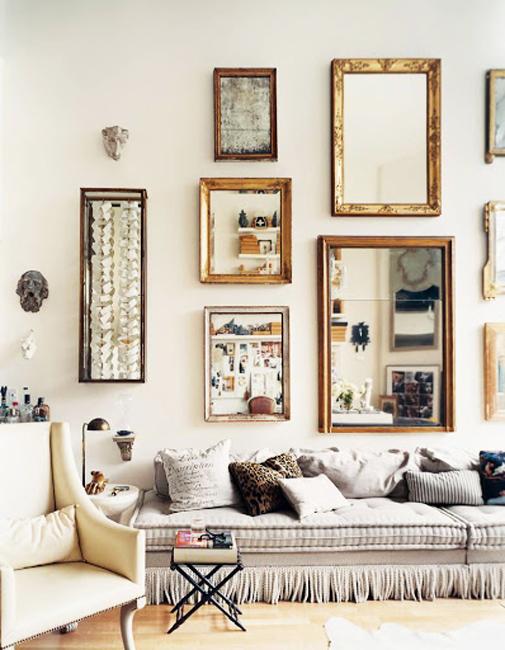 Empty Picture Frames, Framing Objects, 50 Bold DIY Wall Decor Ideas