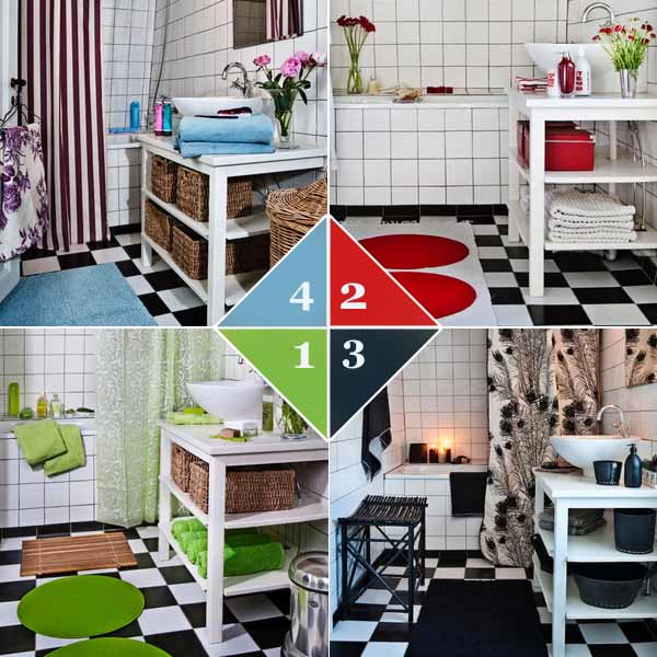 4 Small Bathroom Decorating Ideas And Color Schemes Quick Room Makeovers