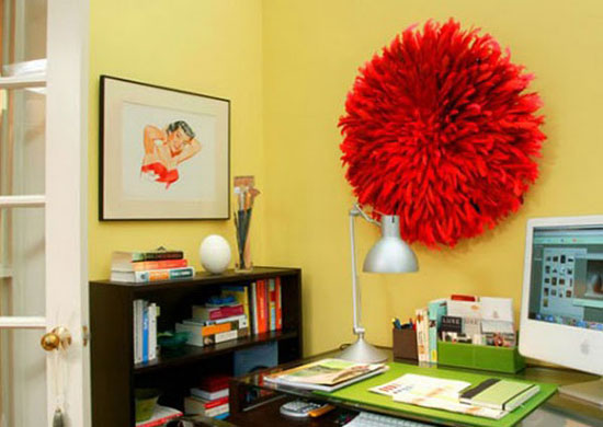 Juju Hats And Wall Decoration Ideas Juju Hats Are Extremely Por With Interior Designers And Used As Room Decor Accessories For Beautiful Wall Decorating Tender Feather In Modern Home