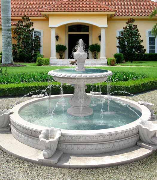 Water Fountains, Front Yard and Backyard Designs