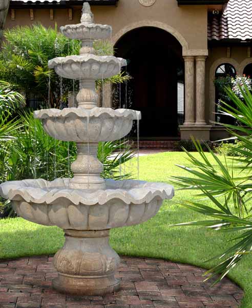 Water Fountains, Front Yard and Backyard Designs