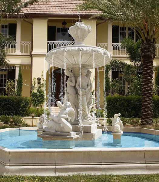 Water Fountains, Front Yard and Backyard Designs