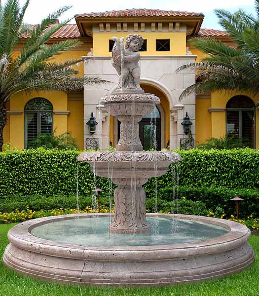 Water Fountains, Front Yard and Backyard Designs