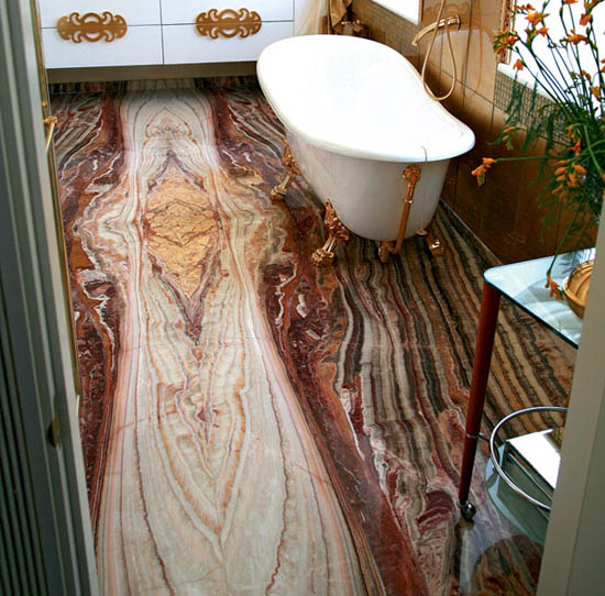 small bathrooms design with onyx bathroom floor tiles