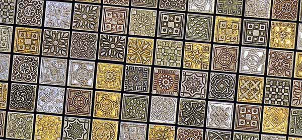 unique mosaic tiles for bathroom and kitchen