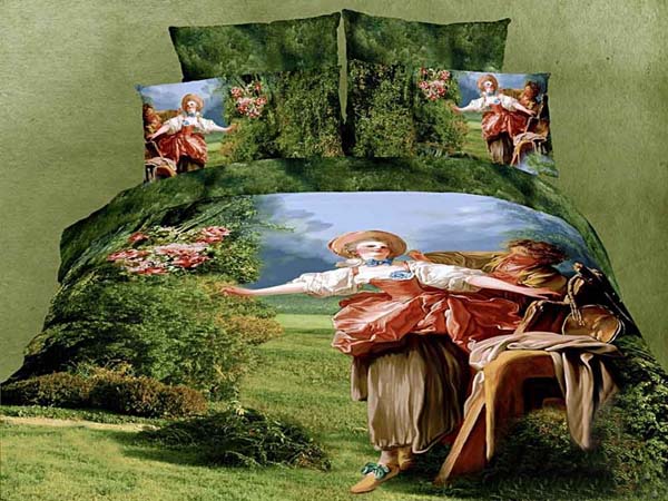 french tapestry inspired modern bedding sets