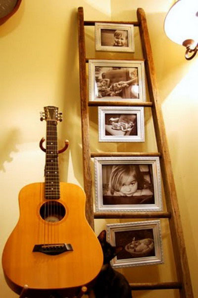 4 Creative Wall Decoration Ideas Old Ladders For Modern Wall Decor