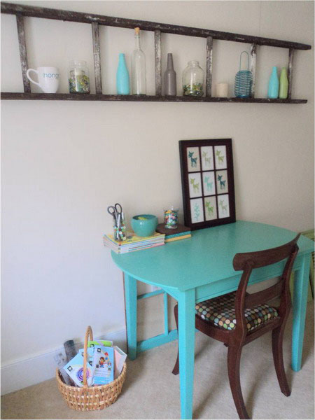 4 Creative Wall Decoration Ideas Old Ladders For Modern Wall Decor