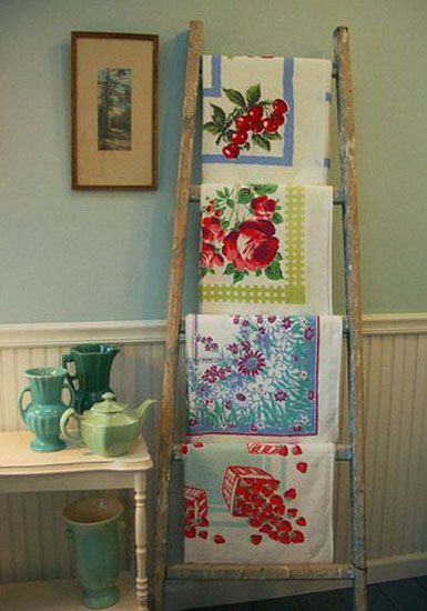 4 Creative Wall Decoration Ideas Old Ladders For Modern Wall Decor