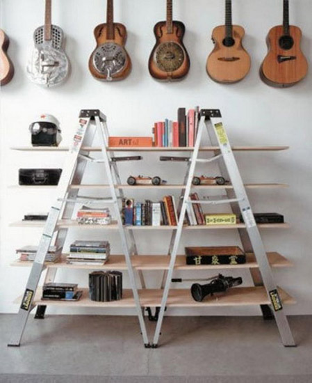 4 Creative Wall Decoration Ideas Old Ladders For Modern Wall Decor