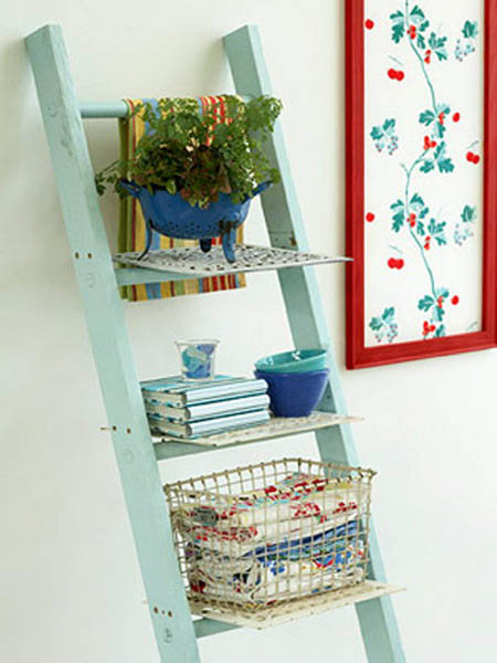 4 Creative Wall Decoration Ideas Old Ladders For Modern Wall Decor