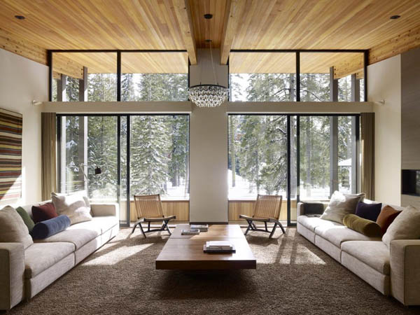 Wooden Walls Ceiling Design And Solid Wood Furniture Modern Eco