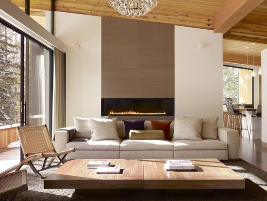 Wooden Walls Ceiling Design And Solid Wood Furniture Modern Eco