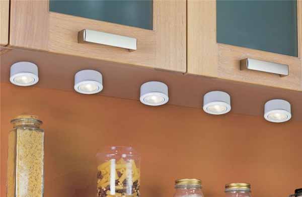 kitchen light ideas for storage shelves and drawers