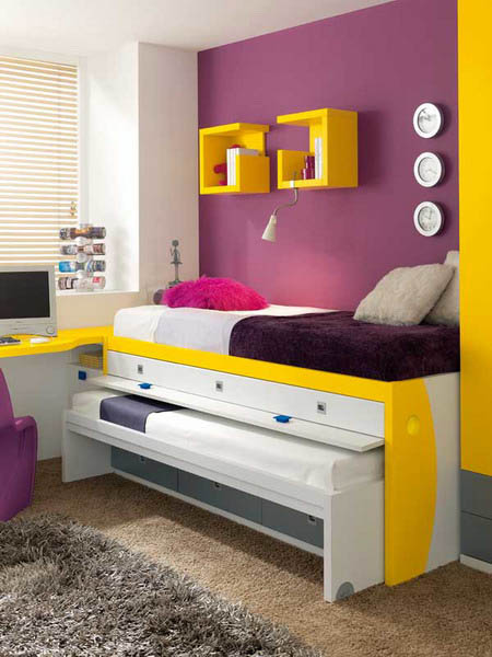 Ideas For Kids Rooms Yellow Color For Happy Kids Rooms Decor
