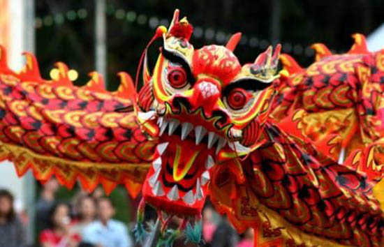 dragon for lunar year celebration